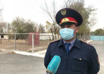 Шымкент қаласы «Кинологиялық қызмет орталығының» қызметкерлері