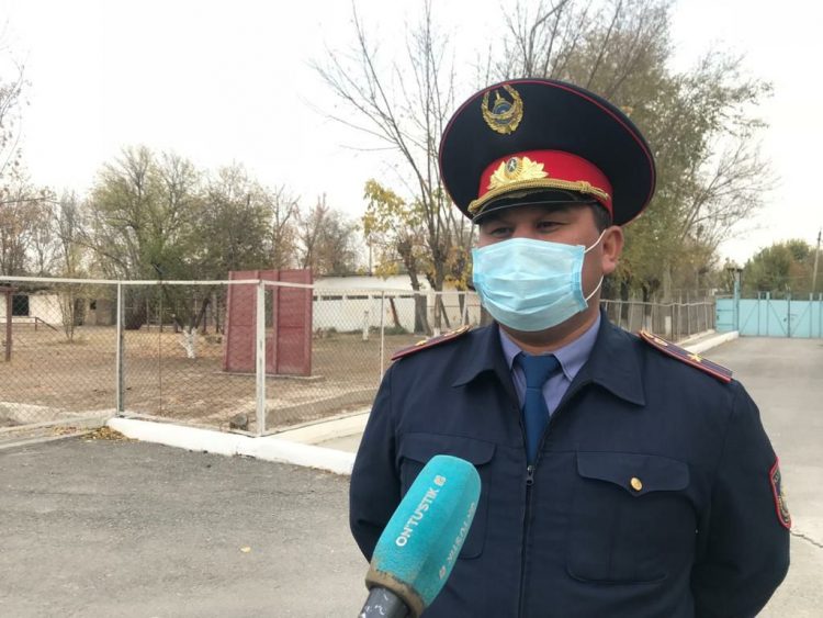 Шымкент қаласы «Кинологиялық қызмет орталығының» қызметкерлері