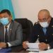 Келес пен Мақтаарал ауданының полиция басшылары халықпен кездесті