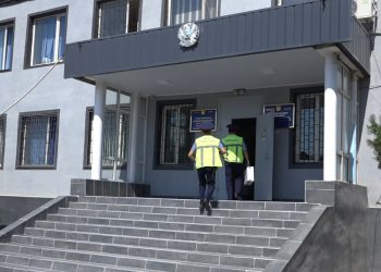 Түркістан облысының полицейлері өзгенің ойын құрылғыларын талан-тараж еткен  күдіктіні ұстады