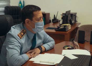 30-ДАН АСТАМ ТҰРҒЫН ШЫМКЕНТТІҢ БАС ПОЛИЦЕЙІНІҢ ОНЛАЙН ҚАБЫЛДАУЫНДА БОЛДЫ