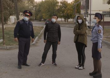 Полиция қызметкерлері бағалы заттарды ұрламақ болған күдіктіні қылмыс үстінде ұстады