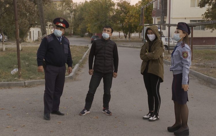 Полиция қызметкерлері бағалы заттарды ұрламақ болған күдіктіні қылмыс үстінде ұстады