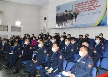 Шымкент қаласының Полиция департаментінде ағымдағы жылдың 9 айындағы тәртіп пен заңдылықтың жай-күйі мен алдағы кезеңге арналған міндеттер бойынша кеңес өтті.