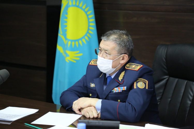 ТҮРКІСТАН: Облыстың бас полицейі онлайн-режимде халыққа есеп берді