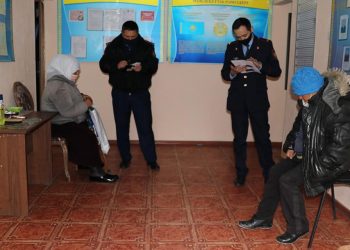 Қайыршылық жасап жүрген азаматтар полицияға жеткізілді