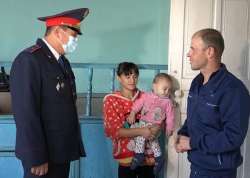 Түркістан облысының тұрғыны өз ұлын  учаскелік инспектордың есімімен атайды