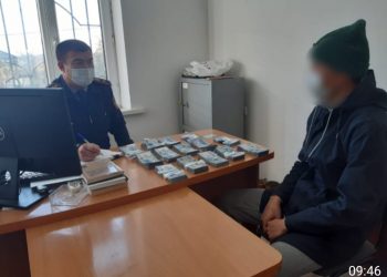 Түркістан облысының полицейлері 57 млн теңге алаяқтыққа қатысы бар күдіктіні ұстады