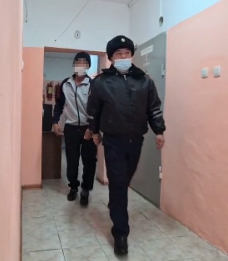 Ордабасылық полицейлер мал ұрлаған күдіктіні ұстады