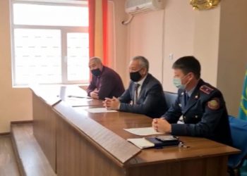 Түркістан облысының ардагер полицейлері жас мамандармен кездесу өткізді