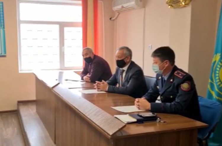 Түркістан облысының ардагер полицейлері жас мамандармен кездесу өткізді