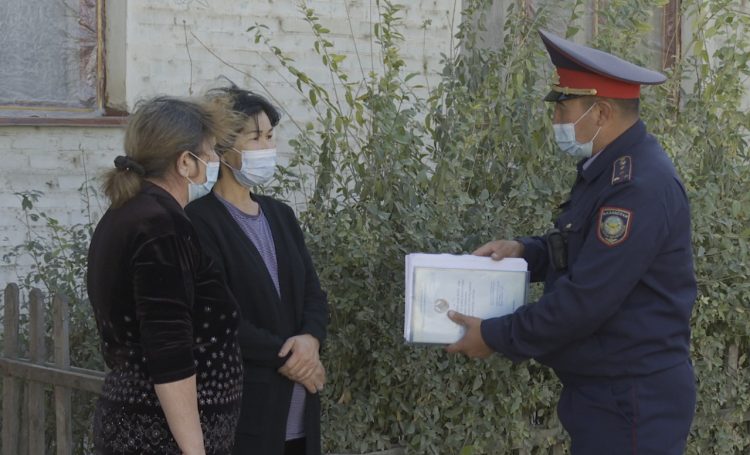 Түркістан облысында «Учаске» іс-шарасы барысында 63 000-нан астам құқық бұзушылық анықталған