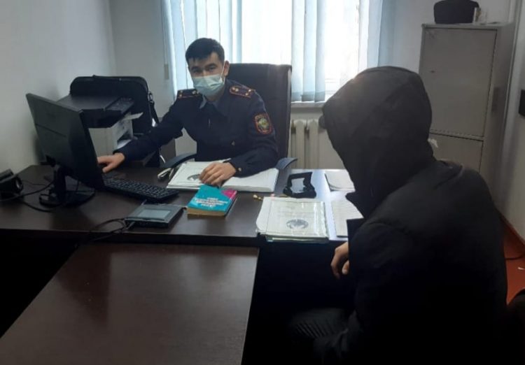 Түркістан облысының полицейлері мал ұрлығын жасаған жас жігітті анықтады