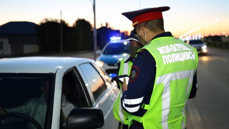 Түркістандық  полицейлер қала ішіндегі бірнеше құқық бұзушылықты анықтады
