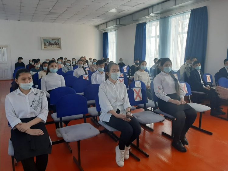 Түлкібастық полицейлер оқушыларға есірткінің зияны туралы түсіндірме жұмыстарын жүргізді