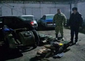 Түркістан облысының полицейлері Шардара су қоймасынан заңсыз балық аулаған браконьерді ұстады