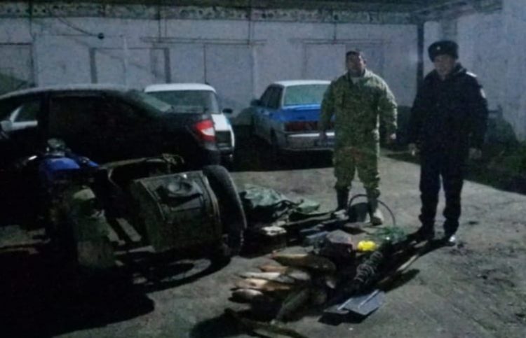 Түркістан облысының полицейлері Шардара су қоймасынан заңсыз балық аулаған браконьерді ұстады