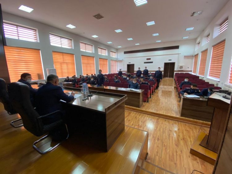 Келес аудандық полиция бөлімінің бастығы халыққа есеп берді