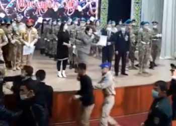 Полицейлер әлеуметтік желіде жарияланған бейнежазбадан бұзақылық жайтын анықтады