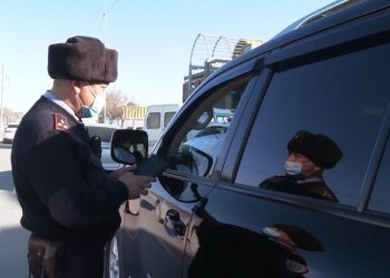 Түркістан облысында «Автоураган» автокөлігімен жол жүру ережесін бұзушылар анықталуда