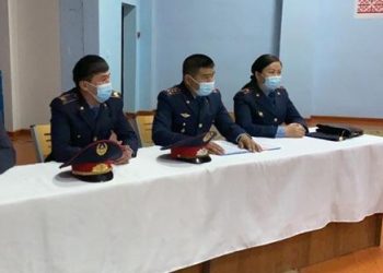 Түркістан облысының полицейлері оқушылармен кездесіп қайтты