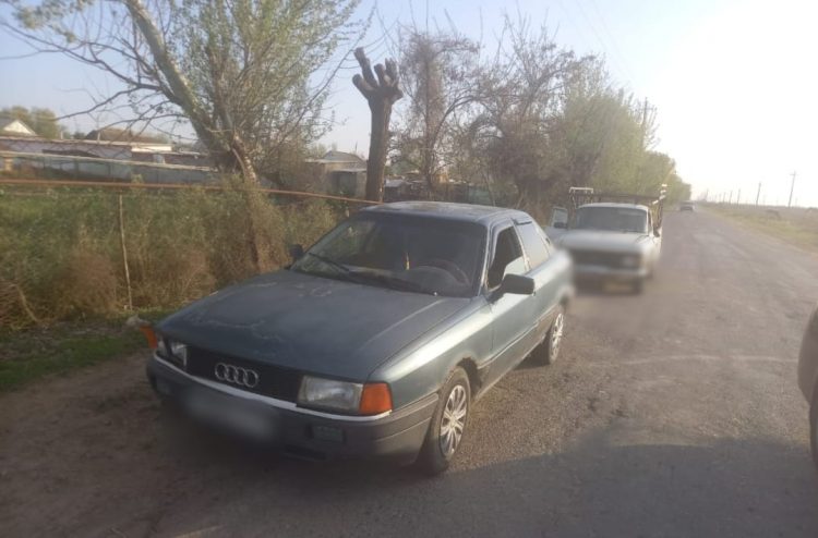 Құжатсыз көлік басқарып келе жатып,  3 бірдей көлікті соққан жүргізуші ұсталды