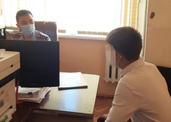 Теледидар ұрлаған Түркістандық ұсталды