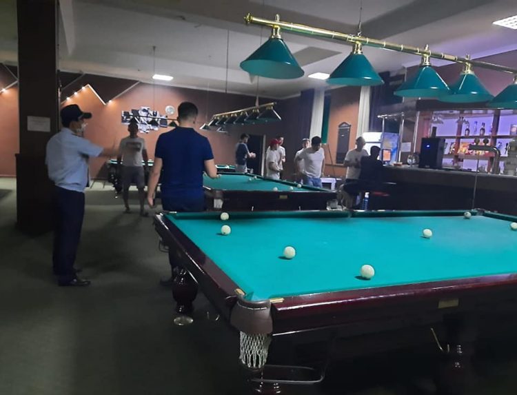 Шымкентте карантин режимін бұзған бильярд клубы анықталды