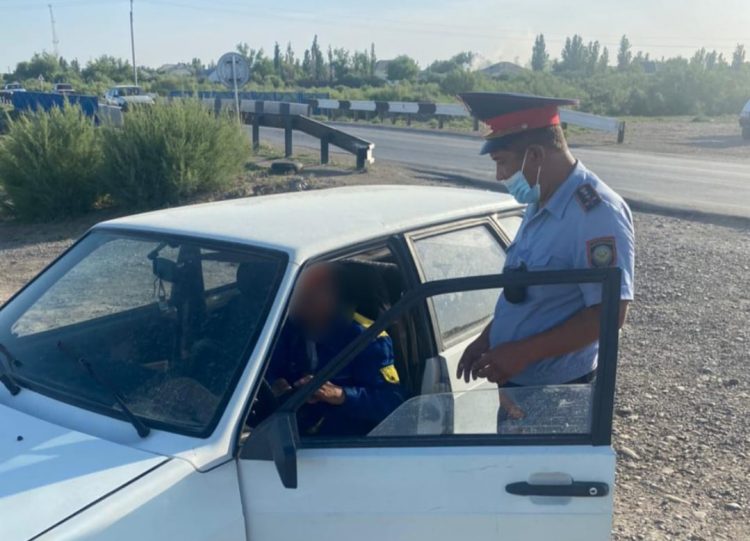 722 жол қозғалысы ережесін бұзушы анықталды