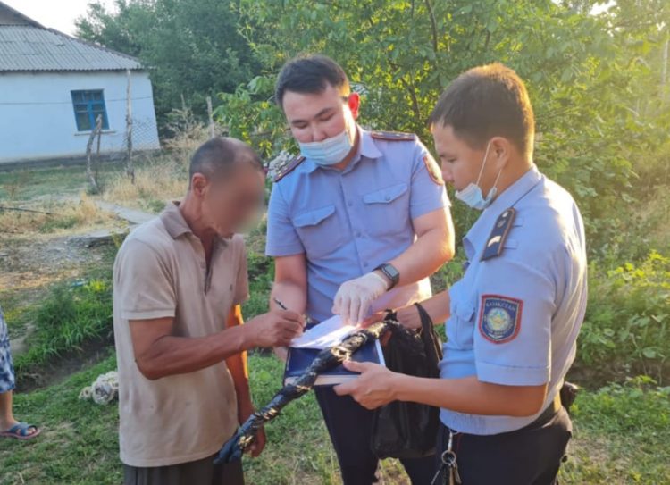 20-дан астам түп сора еккен тұрғынды ұстады