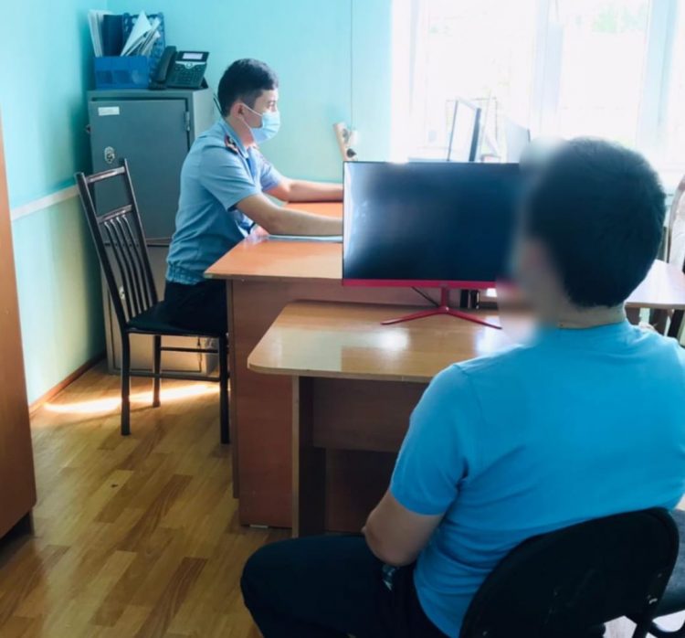 Түркістан облысының полицейлері екінші рет мас халде көлік басқарған жүргізушіні ұстады