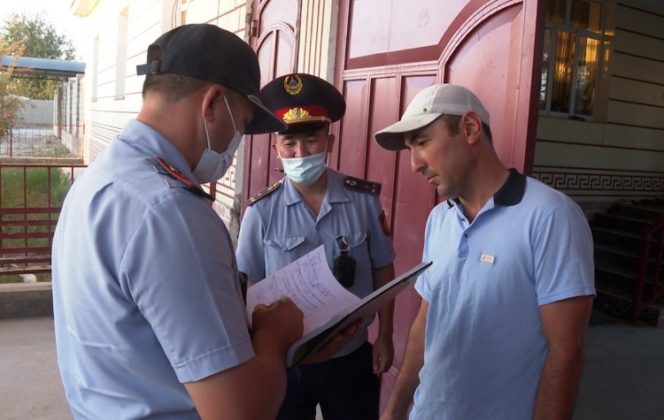 Түркістан облысының полицейлерімен жүргізілген шаралар өз нәтижесін беруде