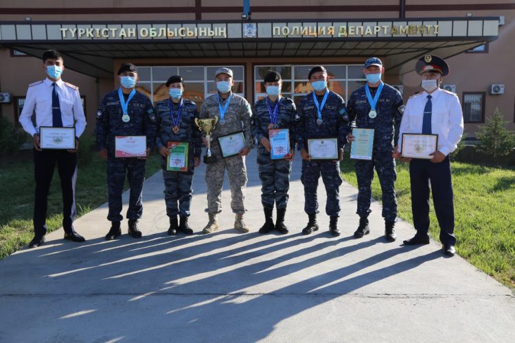 Түркістан облысының чемпион полицейлері марапатталды