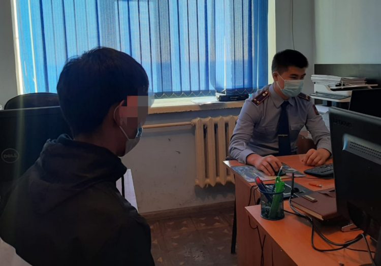 Есірткі сақтаған ер азаматты  ұстады