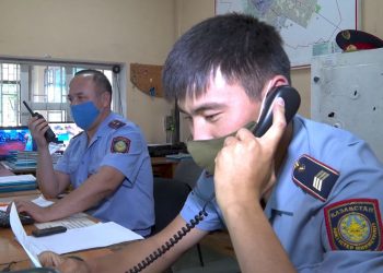 «Учаске» іс-шарасы кезінде өзгенің темір құбырларын ұрлап, сатқан  күдікті ұсталды