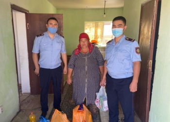 Арыс ауданында жағдайы төмен отбасылар азық-түлік,керек-жарақтарымен қамтамасыз етілді