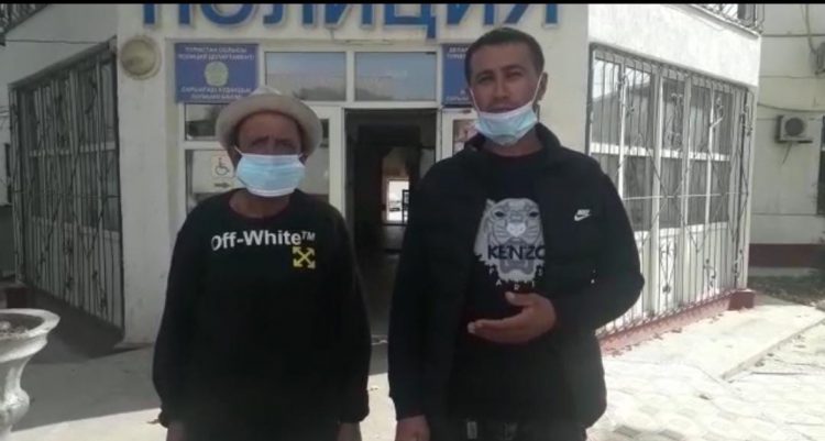 Түркістан облысының полицейлері 60 жастан асқан жоғалған қарияны отбасымен қауыштырды