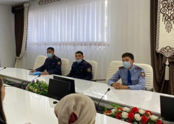 Ордасыбылық полицейлер ардагерлермен кездесу ұйымдастырды