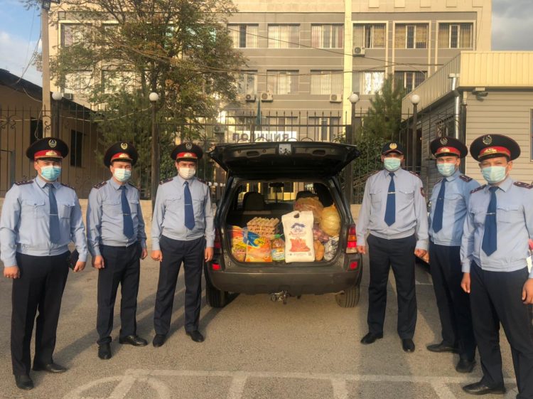 Түркістан облысының  криминалистері қайырымдылық шарасын өткізді