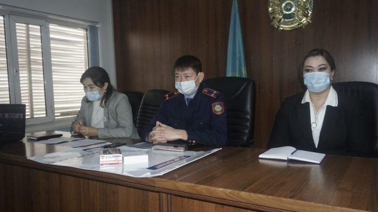 Түркістан облысында полицейлерге арналған семинар-тренинг өткізілді