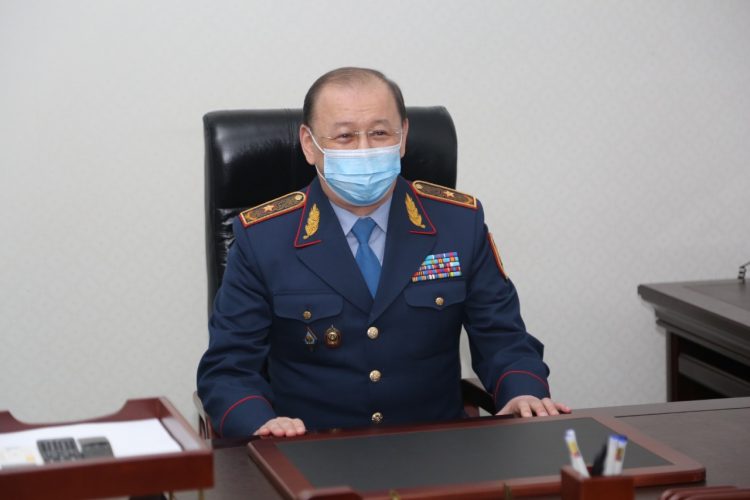 Түркістан облысы Полиция департаментінің бастығы болып Мұрат Қабденов тағайындалды