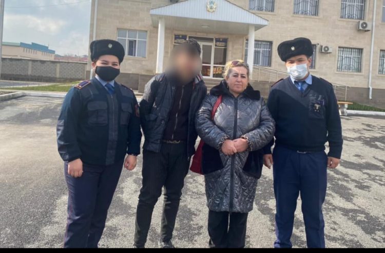 Түркістан полицейлері жоғалған жасөспірімді тәулік ішінде тапты