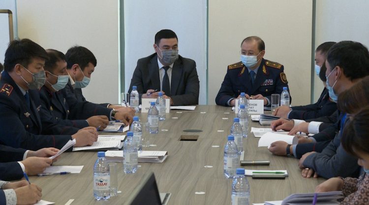 Түркістан облысының бас полицейі «Полицияның сервистік моделі» жобасы аясындағы жұмыстарды жандандыруда