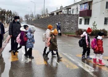 Ордабасинские полицейские провели уроки безопасности дорожного движения для учащихся 65 школ района