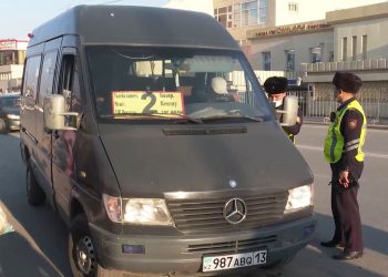 Түркістан қаласы аумағында «Автобус» іс-шарасы барысында тәулік ішінде жалпы 25 әкімшілік хаттама толтырылды