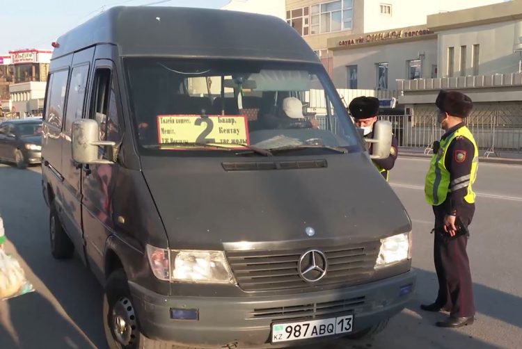 Түркістан қаласы аумағында «Автобус» іс-шарасы барысында тәулік ішінде жалпы 25 әкімшілік хаттама толтырылды