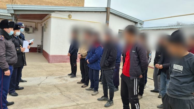 Ордабасы ауданында «Мигрант» іс-шарасы кезінде 12 шетел азаматы елден шығарылды