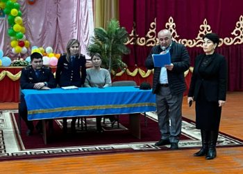 Түркістан облысының полицейлері нашақорлықтың алдын алу бойынша оқушылармен кездесу өткізді