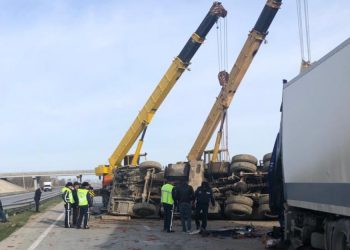 Түркістан облысында Ресей Федерациясы жүк көлігінің қатысуымен жол көлік оқиғасы орын алды