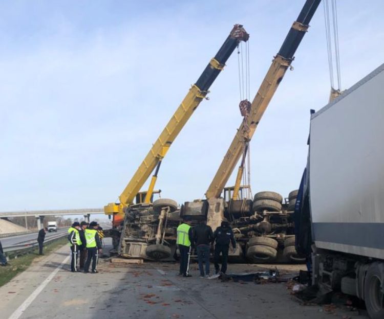 Түркістан облысында Ресей Федерациясы жүк көлігінің қатысуымен жол көлік оқиғасы орын алды